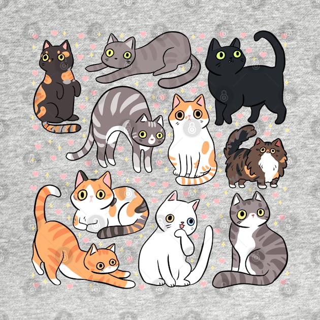 Cute street cats by Yarafantasyart